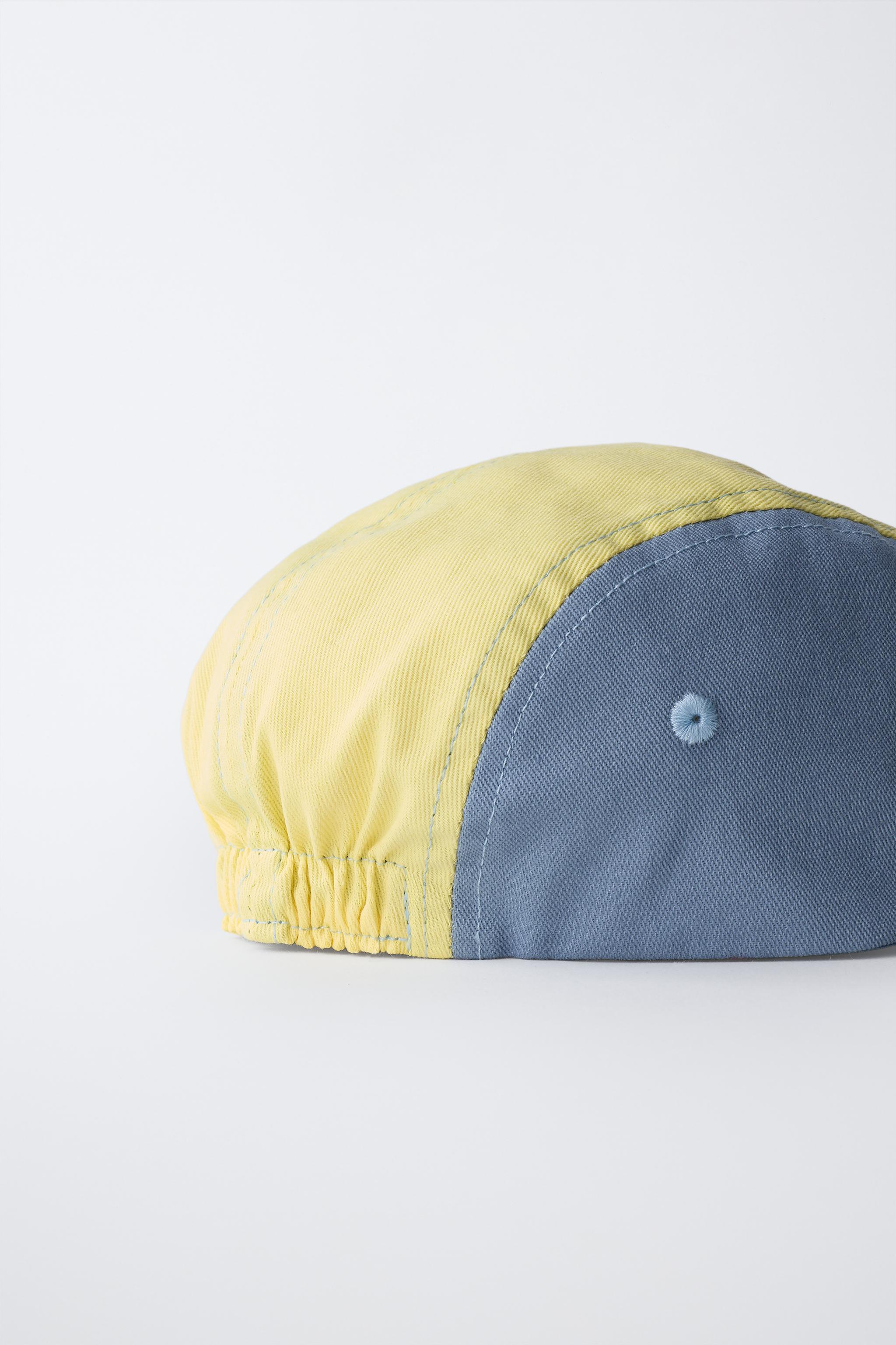 CASQUETTE PALMIER BRODÉ COLOR BLOCK